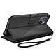 Acheter Mayaxess Etui Portefeuille pour iPhone 13 avec Dragonne et Support Vidéo Noir