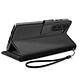 Acheter Mayaxess Etui Portefeuille pour Galaxy S23 avec Dragonne et Support Vidéo Noir
