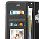 Mayaxess Etui Portefeuille pour Galaxy S22 Ultra avec Dragonne et Support Vidéo Noir pas cher