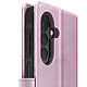 Acheter Mayaxess Étui Portefeuille pour Galaxy A27 Protection Anti-RFID avec Coque Détachable Rose champagne