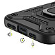 Acheter Mayaxess Coque pour iPhone 14 avec Cache Objectif Coulissant et Anneau Support Magnétique Noir