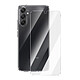 Mayaxess Pack de Protection pour Galaxy A34 5G avec Coque et Verre Trempé Renforcés Transparent Pack de protection spécialement conçu pour le Galaxy A34 5G, combinant une Coque souple et un Verre Trempé pour préserver l'ensemble de votre smartphone contre les chocs.