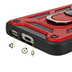 Acheter Mayaxess Coque pour Galaxy S23 avec Cache Caméra Coulissant et Bague Magnétique Rouge