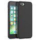 Mayaxess Coque pour iPhone SE en Silicone Souple avec Protection Sobre et Antichoc Noir Coque pour iPhone SE moulée au millimètre pour épouser délicatement le châssis et valoriser le design