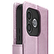Acheter Mayaxess Étui Portefeuille pour Honor 600 Lite Anti-RFID avec Coque Détachable Rose champagne