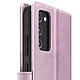 Acheter Mayaxess Étui Portefeuille pour Samsung Galaxy S20 FE Anti-RFID avec Coque Détachable Rose champagne