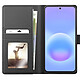 Mayaxess Étui Portefeuille pour Galaxy A57 Protection Anti-RFID avec Coque Détachable Noir pas cher