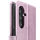 Acheter Mayaxess Étui Portefeuille pour Galaxy A26 Protection Anti-RFID avec Coque Détachable Rose champagne