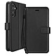 Mayaxess Etui Portefeuille pour Galaxy A34 5G avec Dragonne et Support Vidéo Noir - Conçu sur mesure pour l'Galaxy A34 5G, cet étui offre une protection intégrale à 360° contre les chocs et les rayures quotidiennes.