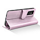 Avis Mayaxess Étui Portefeuille pour Samsung Galaxy S20 FE Anti-RFID avec Coque Détachable Rose champagne