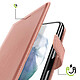 Avis Mayaxess Étui Portefeuille pour Samsung Galaxy S21 avec Dragonne Rose gold