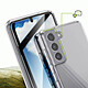 Avis Mayaxess Pack de Protection pour Galaxy S21 avec Coque et Verre Trempé Résistants Transparent