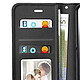 Mayaxess Etui Portefeuille pour iPhone 16e avec Dragonne et Support Vidéo Noir pas cher