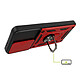 Avis Mayaxess Coque pour Galaxy S21 avec Cache Caméra Coulissant et Bague Magnétique Rouge