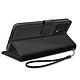 Acheter Mayaxess Etui Portefeuille pour Galaxy A53 5G avec Dragonne et Support Vidéo Noir