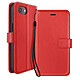 Mayaxess Étui Portefeuille pour iPhone 16e avec Dragonne et Support Vidéo Rouge - Conçu sur mesure pour le iPhone 16e, cet étui offre une protection intégrale à 360° contre les chocs et les rayures du quotidien grâce à sa coque interne souple.