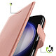 Avis Mayaxess Étui Portefeuille pour Samsung Galaxy S23 avec Dragonne et Support Vidéo Rose gold