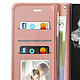 Mayaxess Étui Portefeuille pour Samsung Galaxy S22 Ultra avec Dragonne et Support Vidéo Rose gold pas cher