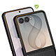 Avis Avizar Coque pour Galaxy Z Flip 8 Pliable Effet Cuir Grainé avec Caméra Surélevé