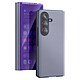 Avizar Étui Clapet Miroir pour Galaxy Z Fold8 Ultra Effet Cuir avec Support Mains-Libres - Cet étui sur mesure offre une protection intégrale parfaitement adaptée aux lignes et à l'ouverture pliable du Samsung Galaxy Z Fold8 Ultra.