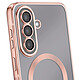 Avis Avizar Coque pour Galaxy A57 MagSafe Souple Antichocs avec Contour Chromé