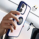 Avizar Coque pour Oppo A6 / A6x avec Anneau Magnétique Finition Givrée pas cher