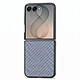Avizar Coque pour Galaxy Z Flip 8 Effet Cuir Carbone avec Bords Surélevés - Cette Coque sur mesure pour Samsung Galaxy Z Flip 8 s'adapte parfaitement au pliage fluide de votre smartphone tout en le protégeant contre les chocs du quotidien.