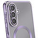 Avis Avizar Coque pour Galaxy A57 MagSafe Souple Antichocs avec Contour Chromé