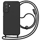 Avizar Coque pour Samsung Galaxy A25 5G en Silicone avec Cordon Tour de Cou Le cordon tour de cou réglable permet de garder votre Samsung Galaxy A25 5G toujours à portée de main afin d'éviter efficacement les chutes accidentelles au quotidien.