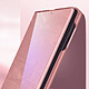 Acheter Avizar Étui Clapet Miroir pour Galaxy Z Fold8 Effet Cuir avec Support Mains-Libres