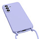 Acheter Avizar Coque pour Samsung Galaxy A56 en Silicone avec Cordon Tour de Cou
