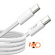 Acheter LinQ Câble USB-C vers USB-C PD 60W Charge Rapide 1m avec Éjecteur SIM Inclus Blanc