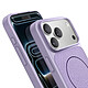 Avis Avizar Coque MagSafe pour iPhone 17 Pro Bi-Matière Antichoc Texture Cuir