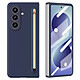 Coque pour Galaxy Z Fold 8 Ultra Intégrale 360° Finition Mat avec Stylet Bleu nuit - Cette coque est spécialement conçue pour s'adapter parfaitement aux formes et au système de pliage du Samsung Galaxy Z Fold 8 Ultra.