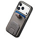 Avis Avizar Coque pour iPhone 17 Pro Max Effet Tissu avec Support et Porte-Cartes