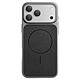 Avizar Coque MagSafe pour iPhone 17 Pro Bi-Matière Antichoc Texture Cuir - Coque sur mesure conçue spécialement pour l'iPhone 17 Pro, épousant parfaitement son design avec des découpes précises pour tous les ports et les boutons redessinés.