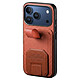 Avizar Coque pour iPhone 17 Pro Effet Tissu avec Support et Porte-Cartes - Conception sur-mesure spécialement élaborée pour votre iPhone 17 Pro, assurant un ajustement parfait tout en préservant un accès direct à tous les boutons et ports.