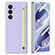 Avizar Coque pour Galaxy Z Fold 8 Ultra Intégrale 360° Finition Mat avec Stylet Cette coque est spécialement conçue pour s'adapter parfaitement aux formes et au système de pliage du Samsung Galaxy Z Fold 8 Ultra.