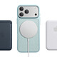 Avizar Coque MagSafe pour iPhone 17 Pro Max Bi-Matière Antichoc Texture Cuir pas cher