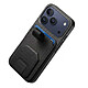 Avis Avizar Coque pour iPhone 17 Pro Effet Tissu avec Support et Porte-Cartes