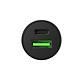 Avis Grab 'N Go Chargeur Voiture Rapide Dual USB-C et USB-A 30W Power Delivery Universel Noir