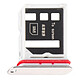 Clappio Tiroir Carte SIM Compatible Honor Magic 8 Pro Emplacement Nano SIM - Ce tiroir de carte SIM est spécialement conçu pour le Honor Magic 8 Pro, garantissant un ajustement parfait et un remplacement idéal du composant d'origine endommagé.