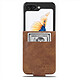 Avizar Étui Folio pour Galaxy Z Flip 8 Design Vintage Support Vidéo - Conception sur mesure parfaitement ajustée au Galaxy Z Flip 8 assurant une compatibilité exacte tout en épousant fidèlement les formes pliables de votre smartphone.