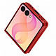 Acheter Avizar Coque pour Samsung Galaxy Z Flip 8 Pailletée avec Contour Chromé