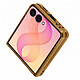Acheter Avizar Coque pour Samsung Galaxy Z Flip 8 Pailletée avec Contour Chromé