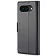 CaseMe Étui Portefeuille pour Google Pixel 10a Anti-RFID avec Support Noir - Étui portefeuille conçu sur mesure pour s'adapter parfaitement aux lignes du Google Pixel 10a, offrant une protection intégrale avant et arrière.