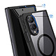 Acheter Dux Ducis Coque MagSafe pour Samsung Galaxy Z Fold 8 Série Aimo Antichoc Noir / Transparent