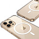 Avizar Coque MagSafe pour iPhone 16 Pro Antichoc Bumper à Coins Renforcés pas cher