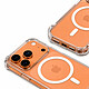 Avizar Coque MagSafe pour iPhone 17 Pro Max Antichoc Bumper à Coins Renforcés pas cher