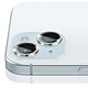 Acheter Zanaé Protection Caméra pour iPhone 15 / 15 Plus en Verre Trempé et Aluminium Renforcé Argent